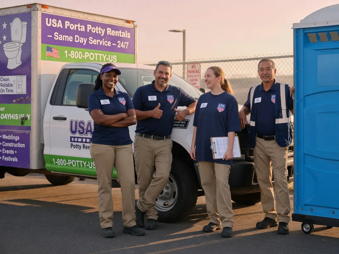 Porta Potty Rental company in Woody, CA